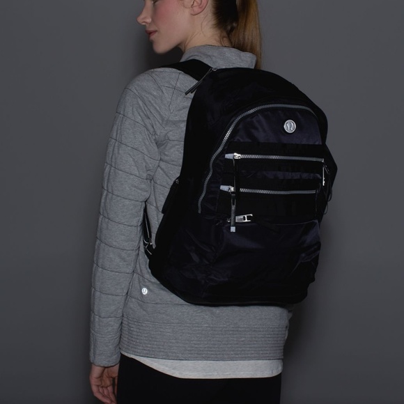 lululemon athletica Handbags - LULULEMON Pack To Reality Backpack Black RARE!!!